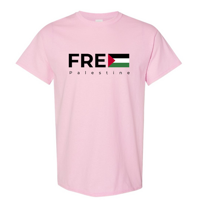 Youth's Free Palestine Cotton T-Shirt