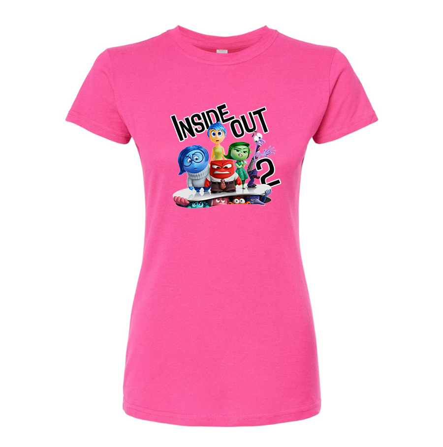 Women's Inside Out 2 Round Neck T-Shirt