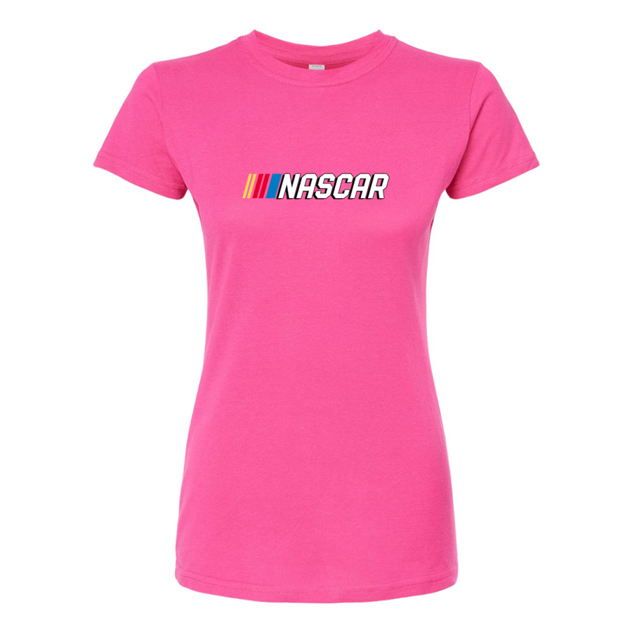 Women's Nascar Round Neck T-Shirt