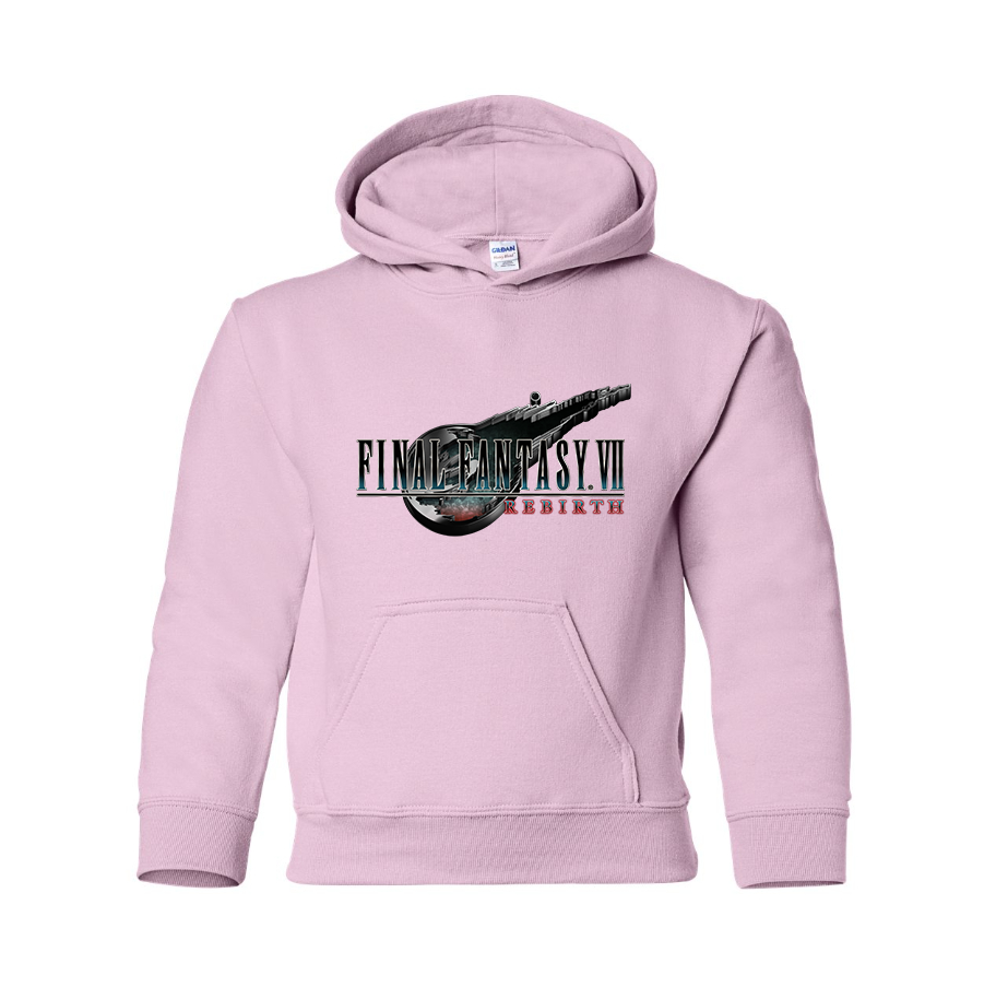 Youth's Final Fantasy VII Rebirth Pullover Hoodie