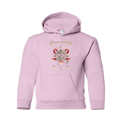 Youth's Capricorn Zodiac Pullover Hoodie