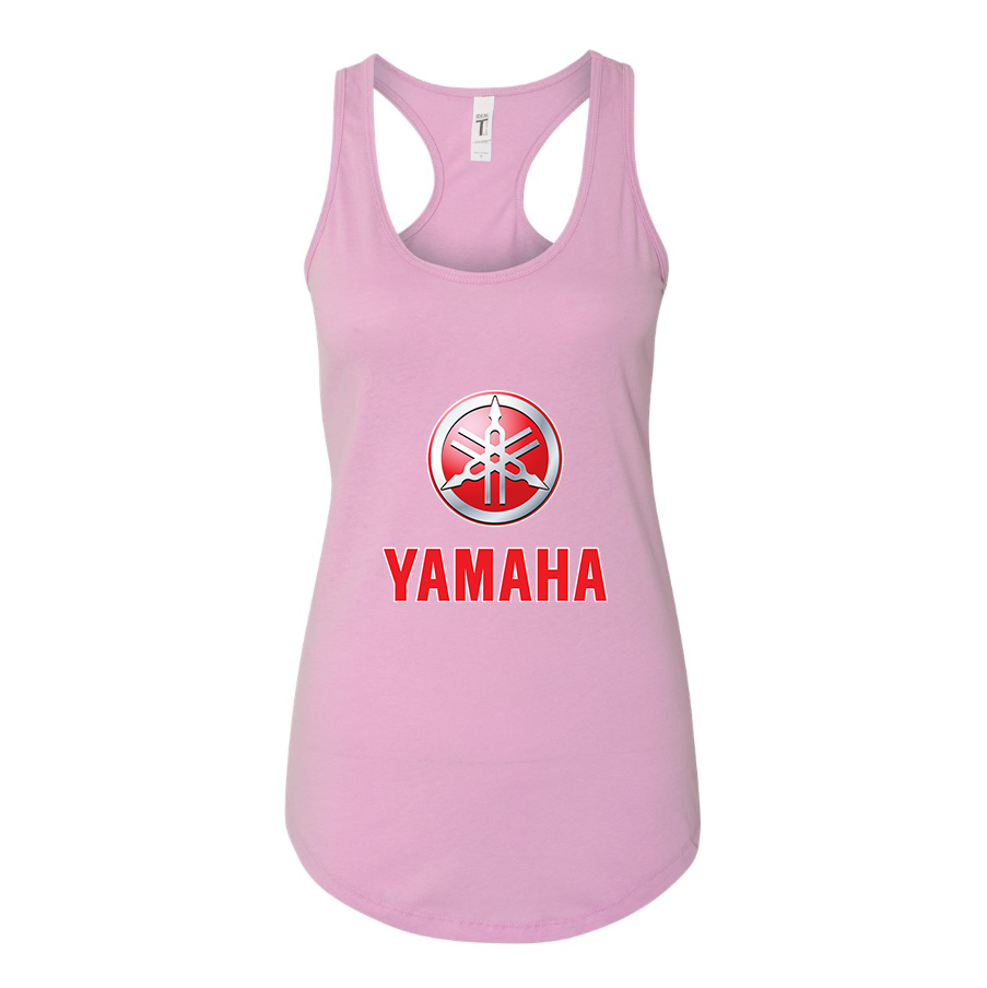 Women's Yamaha Bike Motorcycle Racerback Tank Top