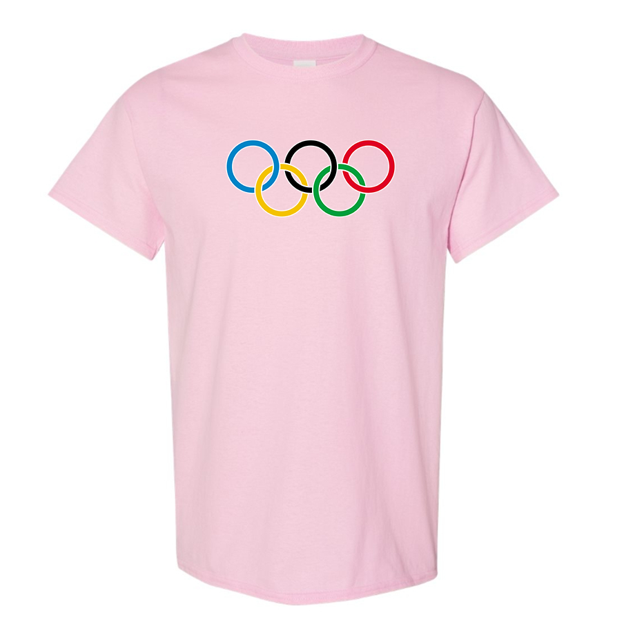 Men's Olympics Rings Cotton T-Shirt