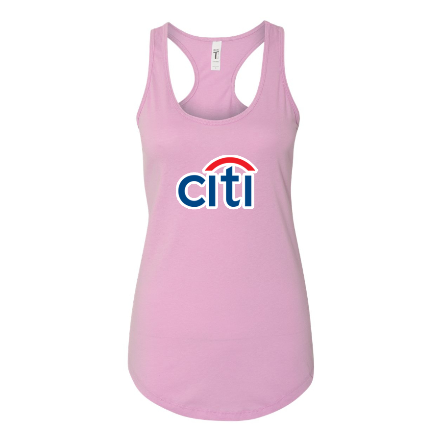 Women's Citi Bank Racerback Tank Top