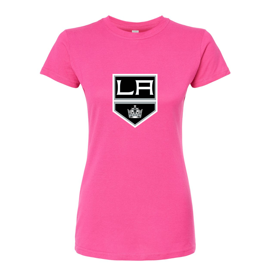 Women's NHL - Los Angeles Kings Round Neck T-Shirt