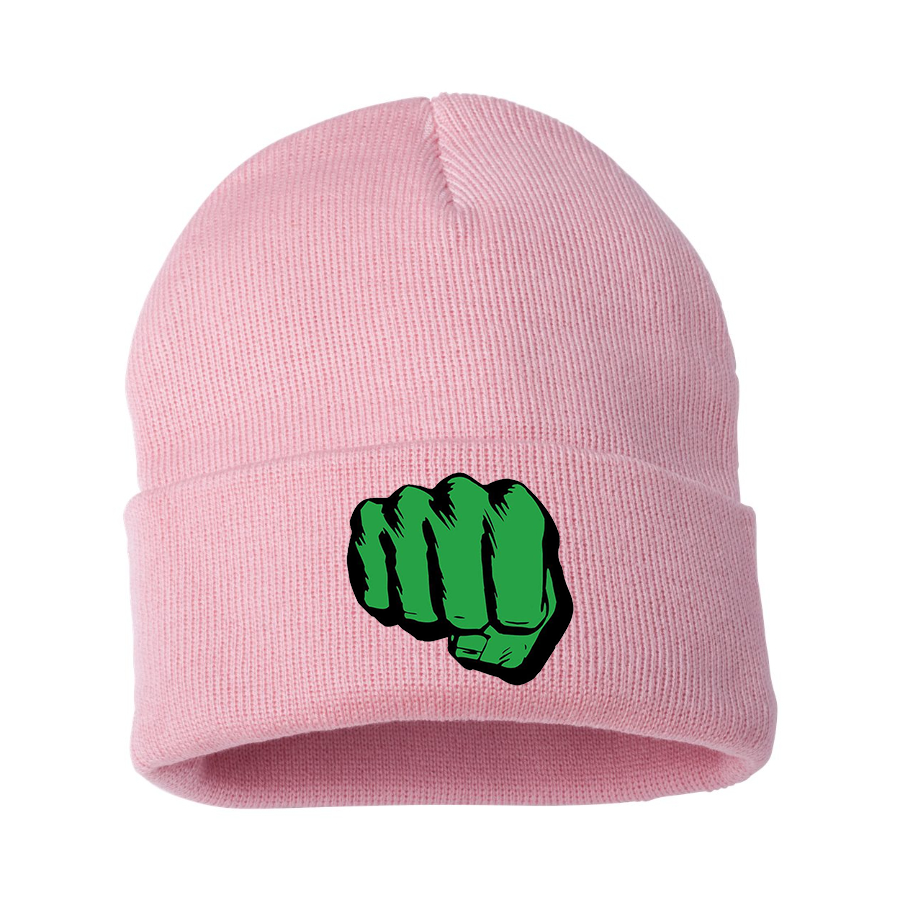 Hulk Punch Beanie Hat