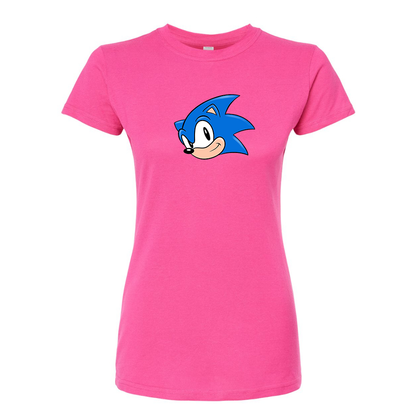 Women's Sonic the Hedgehog Round Neck T-Shirt