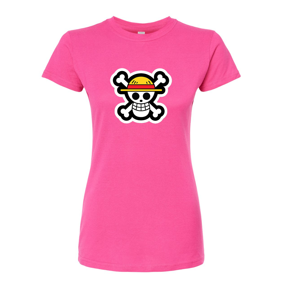 Women's StrawHat Round Neck T-Shirt