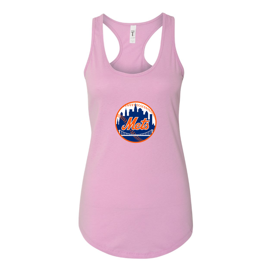 Women's new York Mets Racerback Tank Top