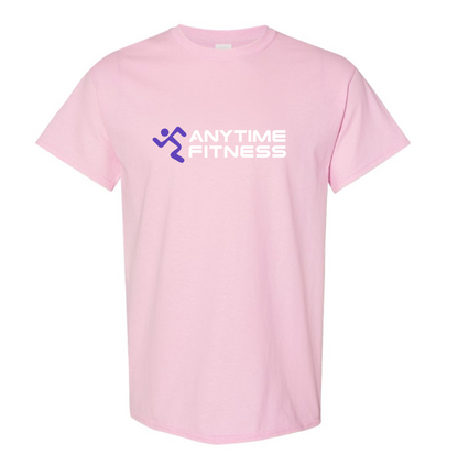 Men's Anytime Fitness Gym Cotton T-shirt