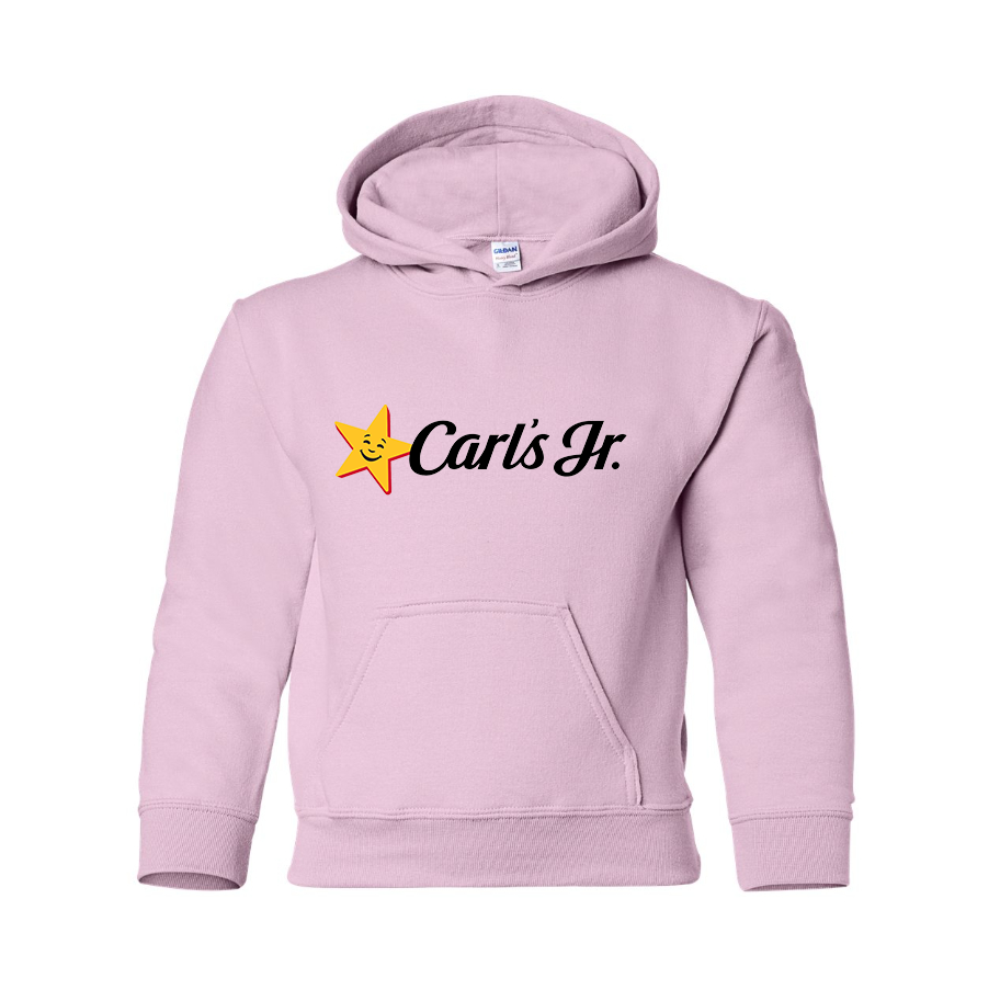 Youth's Carl's Jr Pullover Hoodie