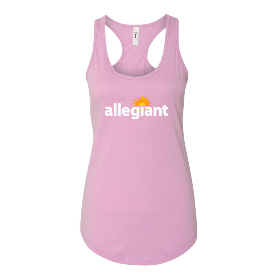 Women's Allegiant Air  Racerback Tank Top