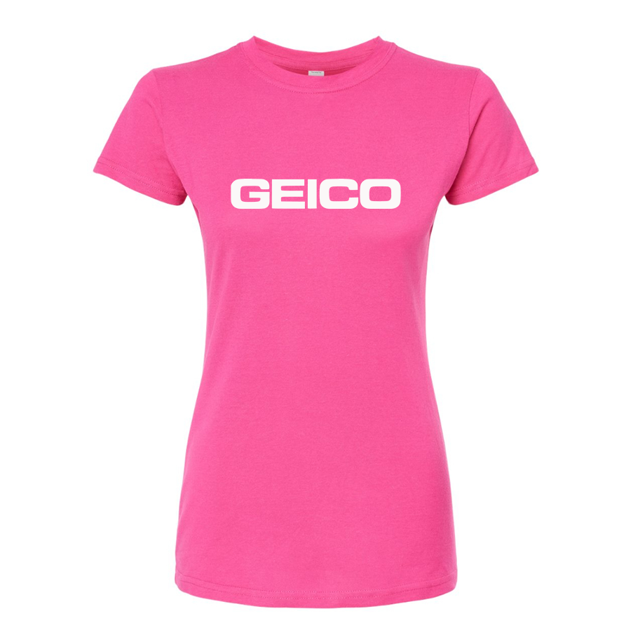 Women's Geico  Round Neck T-Shirt