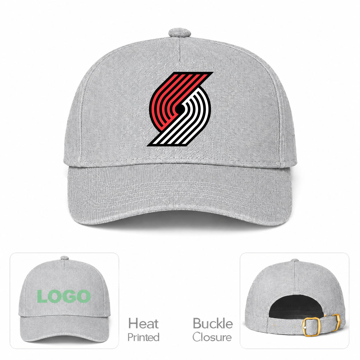 Portland Trail Blazers Dad Baseball Cap Hat