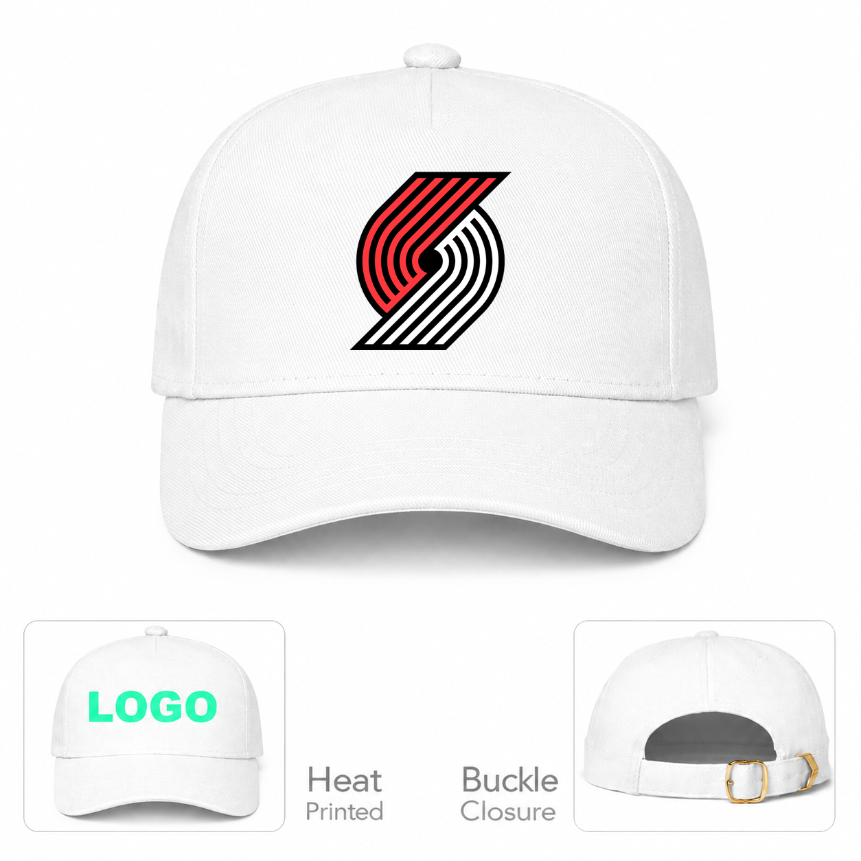 Portland Trail Blazers Dad Baseball Cap Hat
