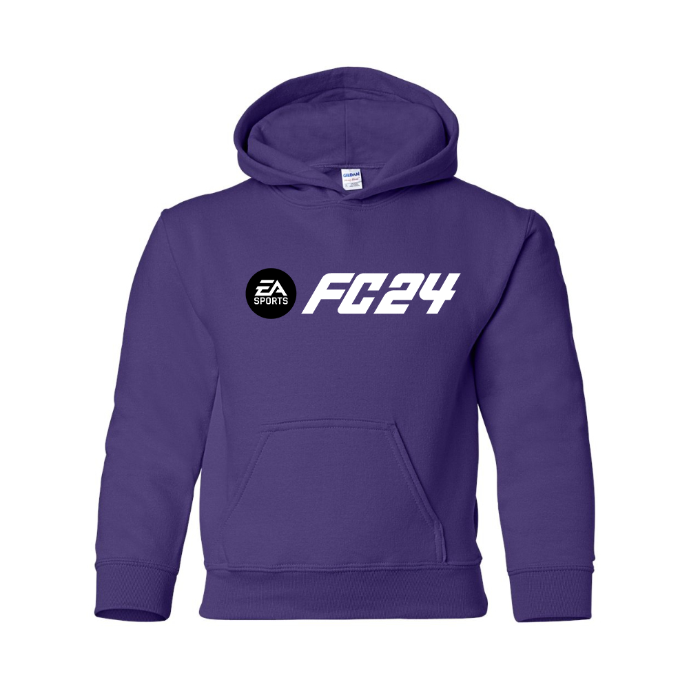 Youth's EA Sports FC 24  Gildan Heavy Blend Hooded Sweatshirt