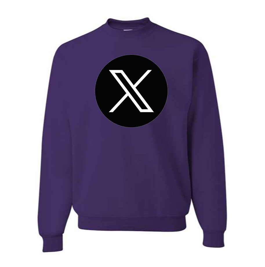 Men's Twitter X Crewneck Sweatshirt
