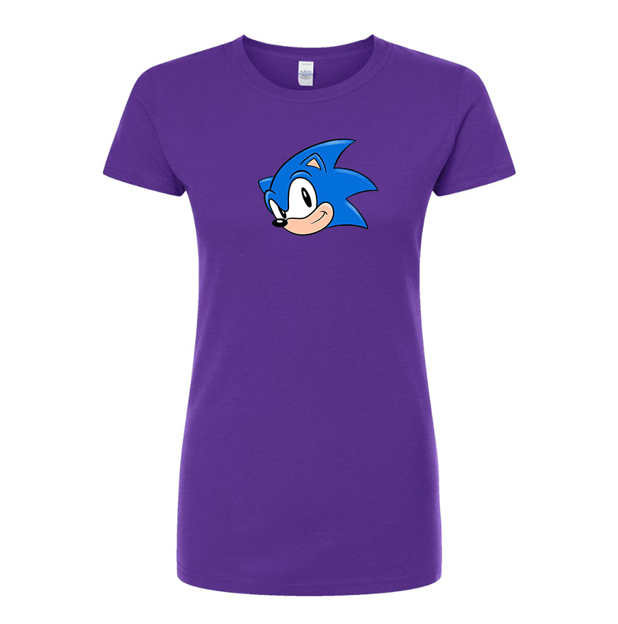 Women's Sonic the Hedgehog Round Neck T-Shirt