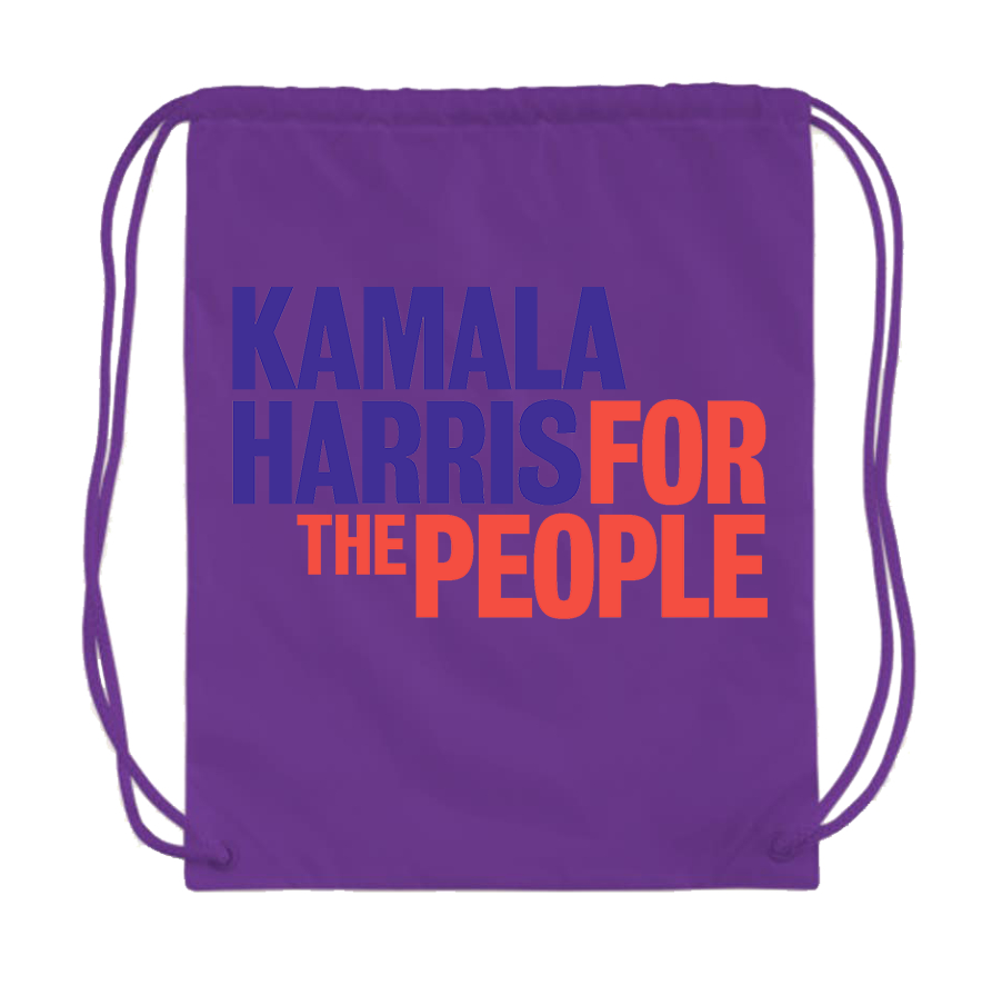 Kamal Harris For The People 2025 Drawstring Bag