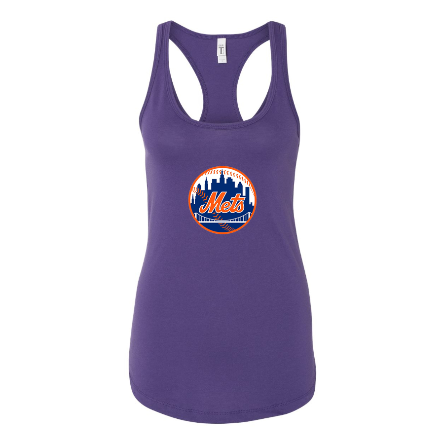 Women's new York Mets Racerback Tank Top