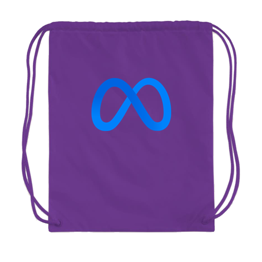 Meta Drawstring Bag
