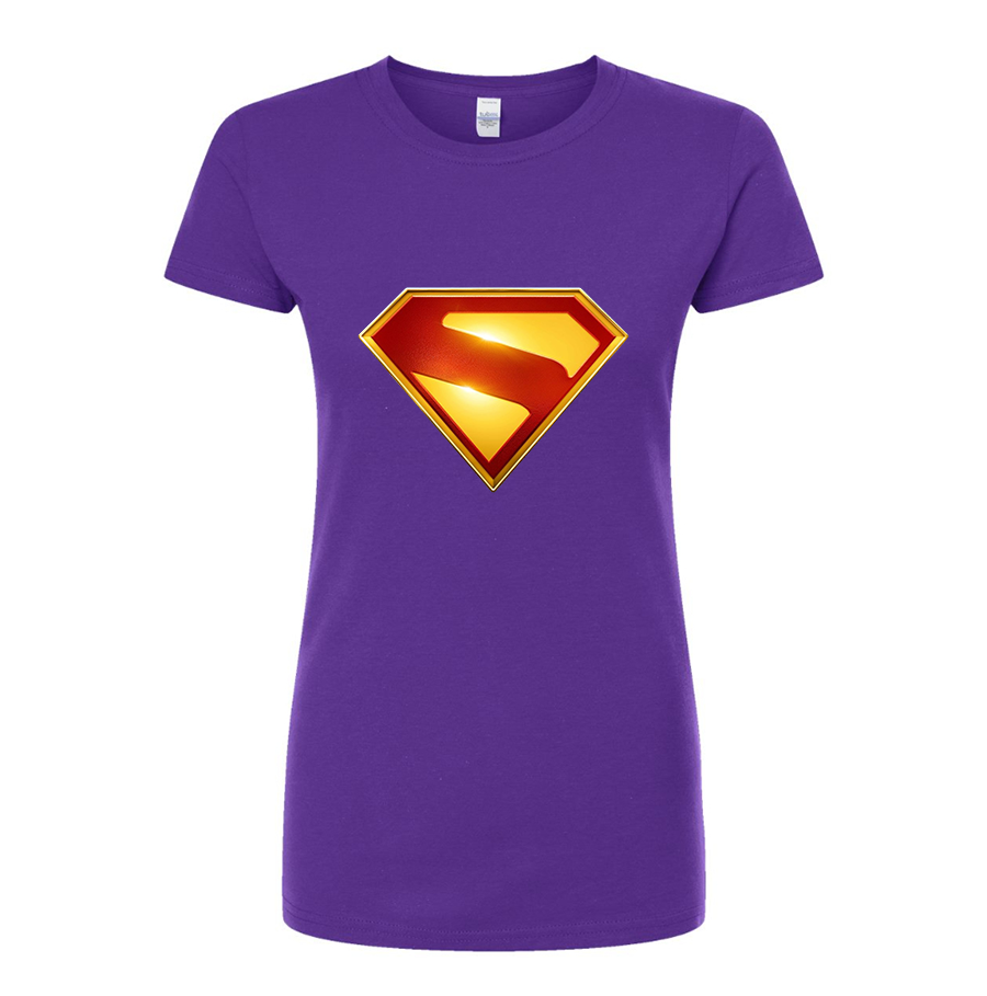 Women's Superman 2025 Round Neck T-Shirt