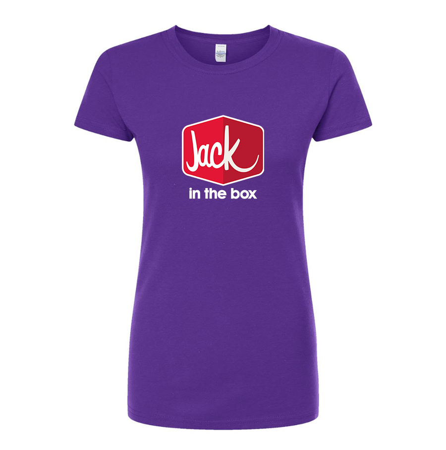 Women's Jack In The Box Round Neck T-Shirt