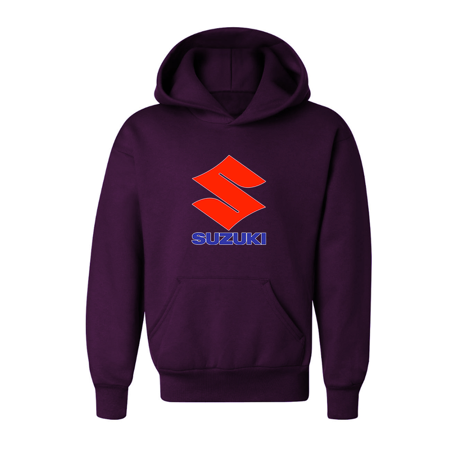 Youth's Suzuki Bike Motorcycle Pullover Hoodie