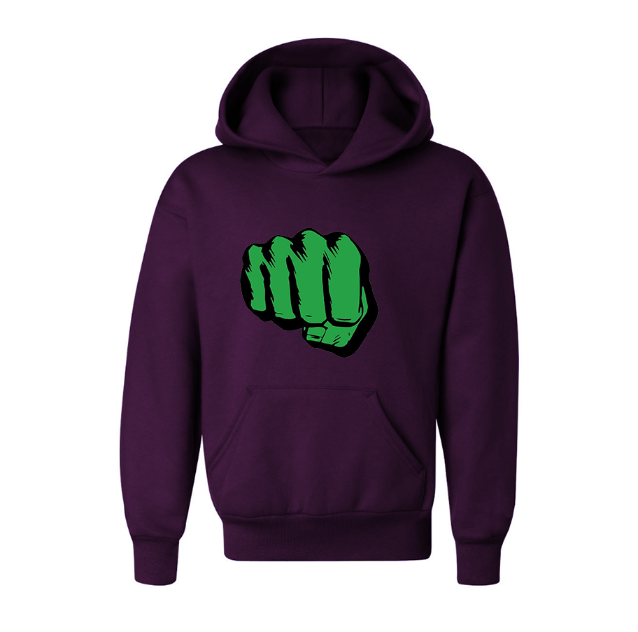 Youth's Hulk Punch Pullover Hoodie