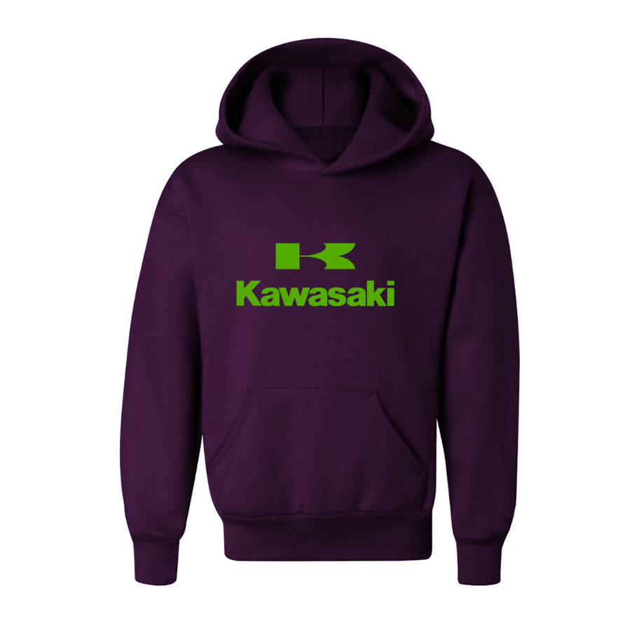 Youth's Kawasaki Bike Motorcycle Pullover Hoodie