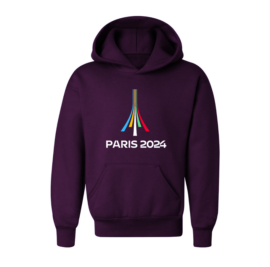 Youth Olympia Parisa 2024 Pullover Hoodie