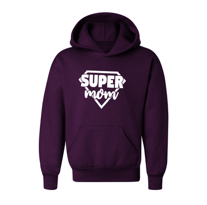 Youth's Super Mom Pullover Hoodie