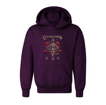 Youth's Capricorn Zodiac Pullover Hoodie