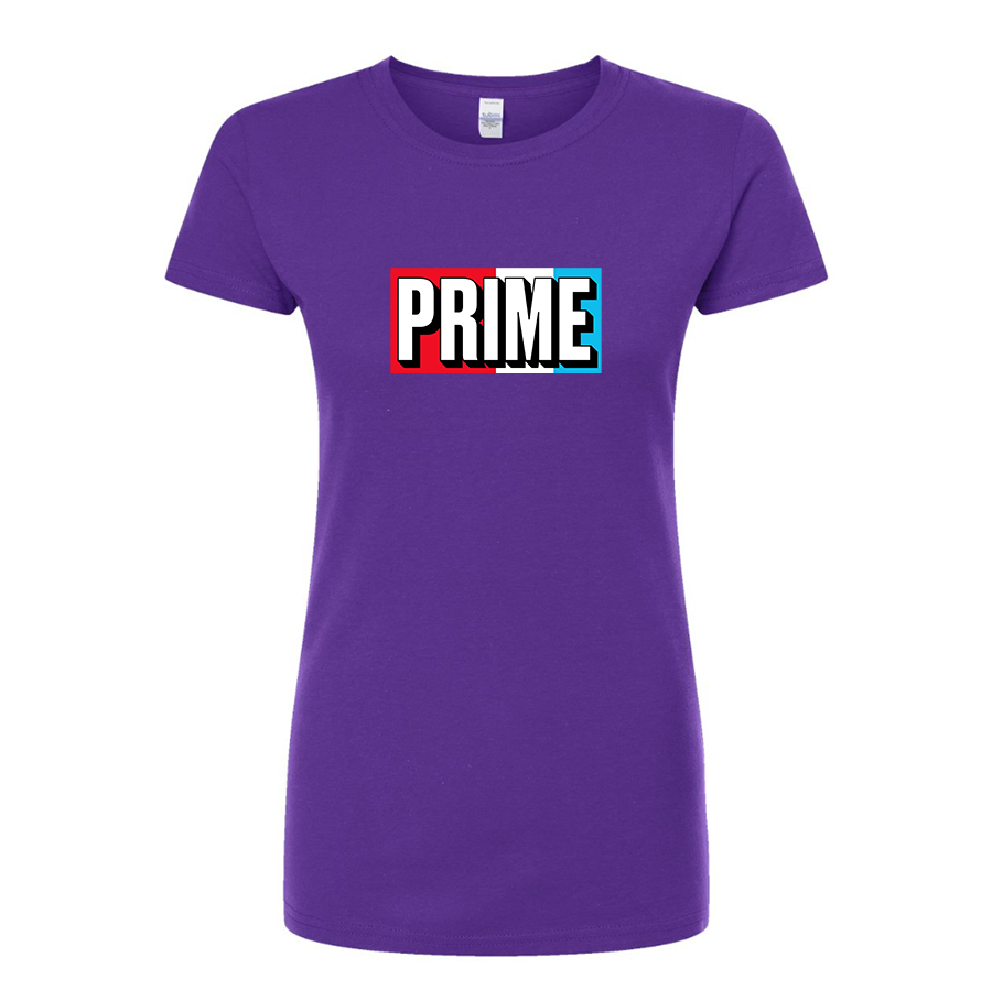 Women's Prime Drink Round Neck T-Shirt