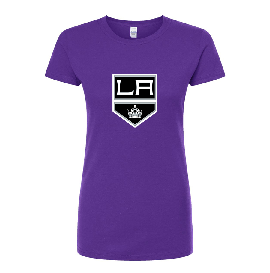 Women's NHL - Los Angeles Kings Round Neck T-Shirt