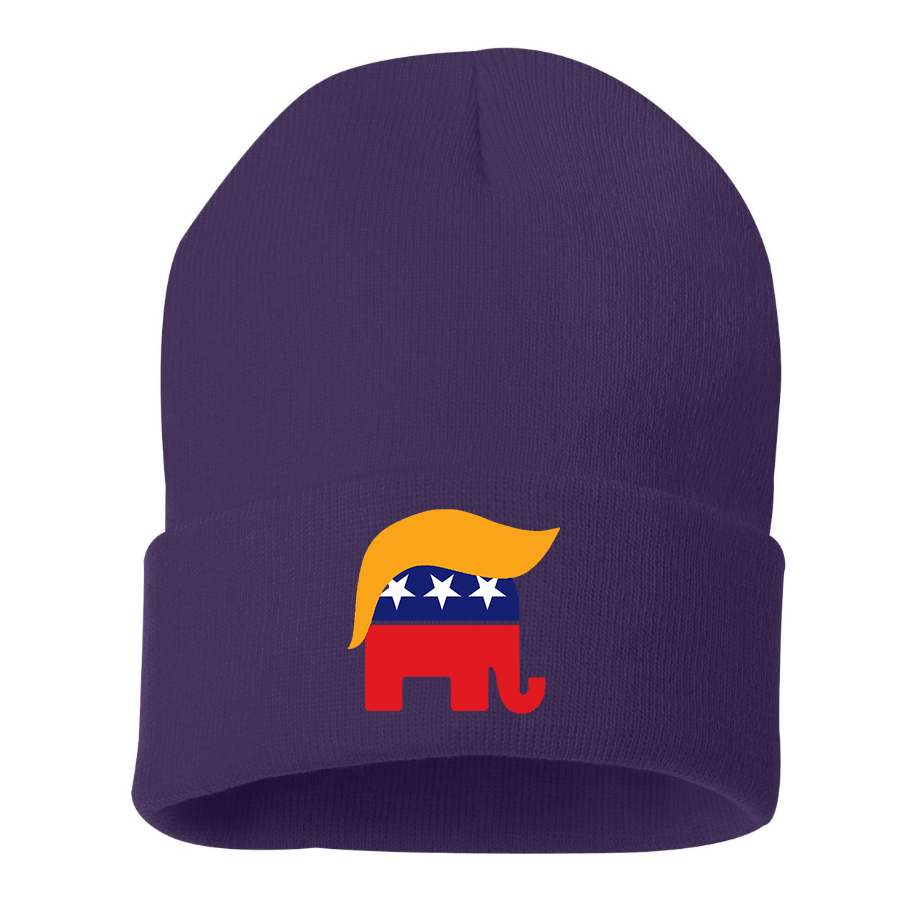 Donald Trump Hair Elephant Beanie Hat