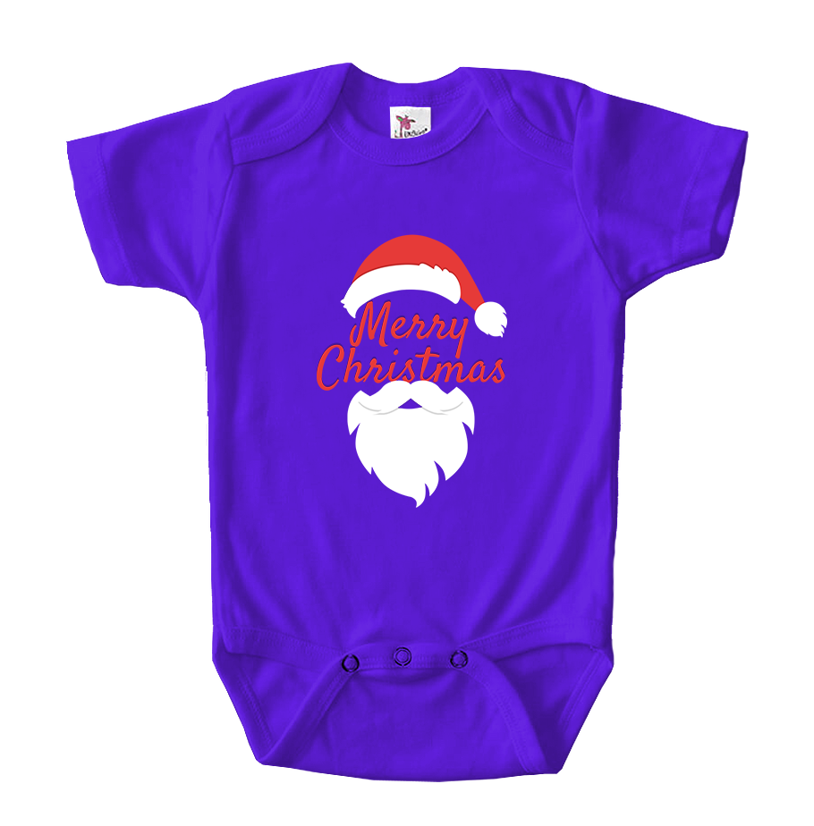 Merry Christmas Santa Claus Baby Romper Onesie