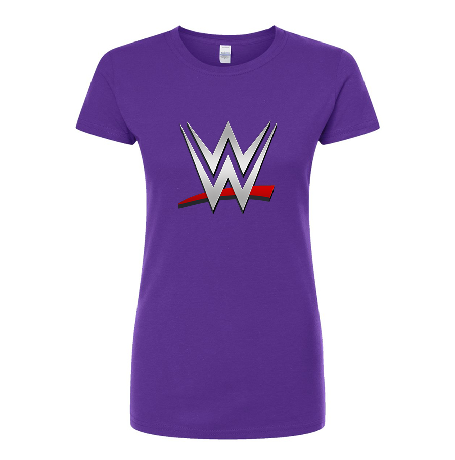 Women's WWE Wrestling Round Neck T-Shirt