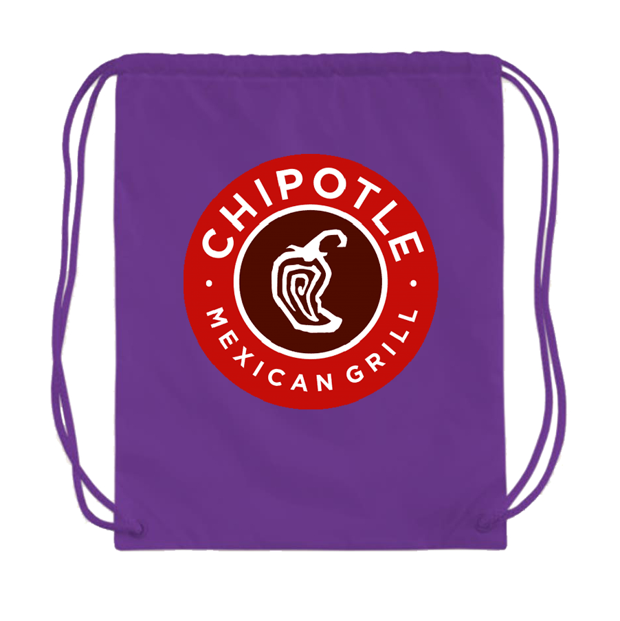 Chipotle Mexican Grill Drawstring Bag