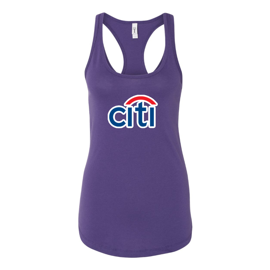 Women's Citi Bank Racerback Tank Top