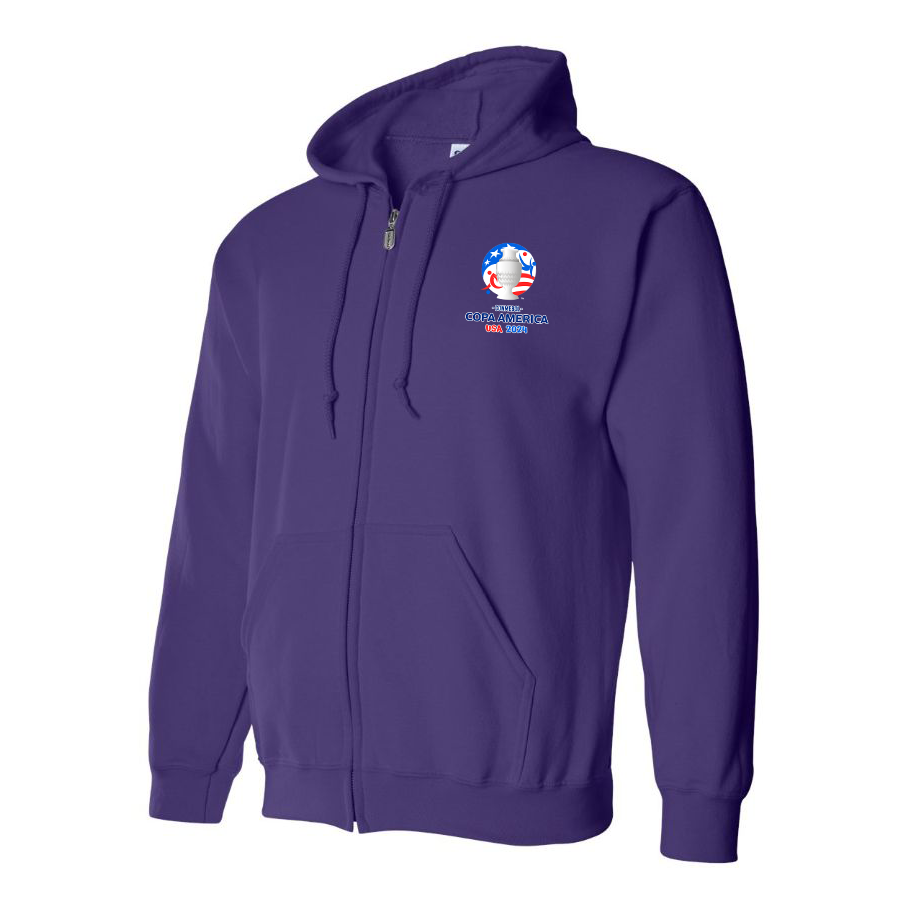 Men's Copa America 2024 Zipper Hoodie