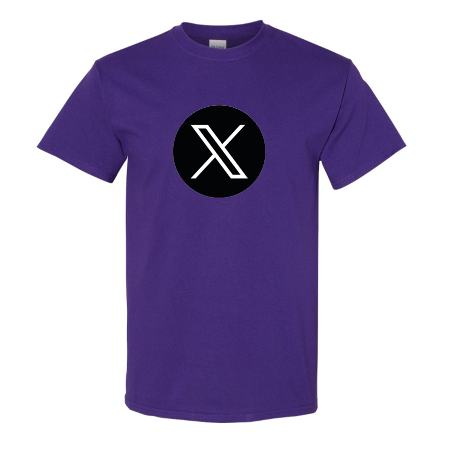 Men's Twitter X Cotton T-Shirt
