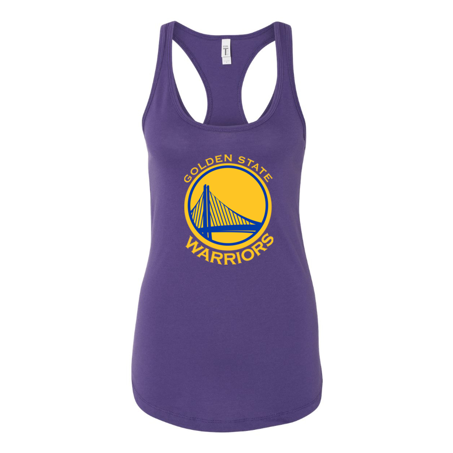 Women's Golden State Warriors Racerback Tank Top
