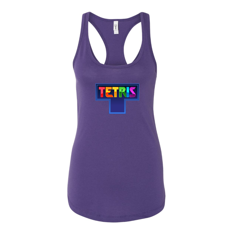 Women's Tetris Racerback Tank Top