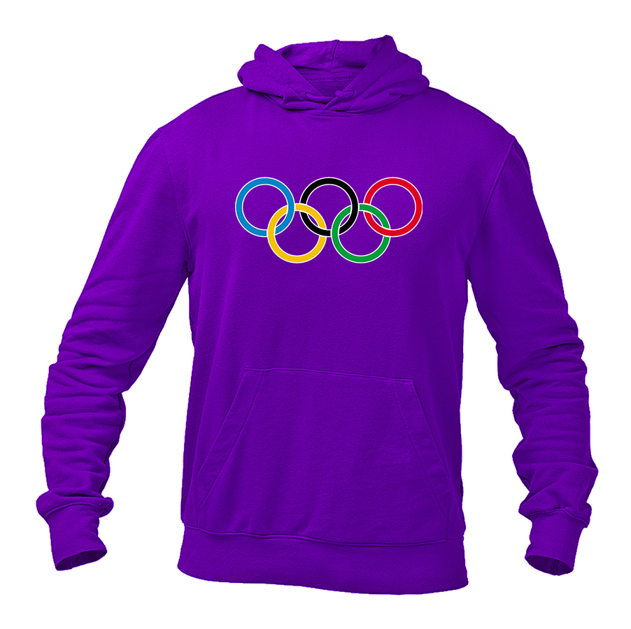 Men's Olympics Rings Pullover Hoodie