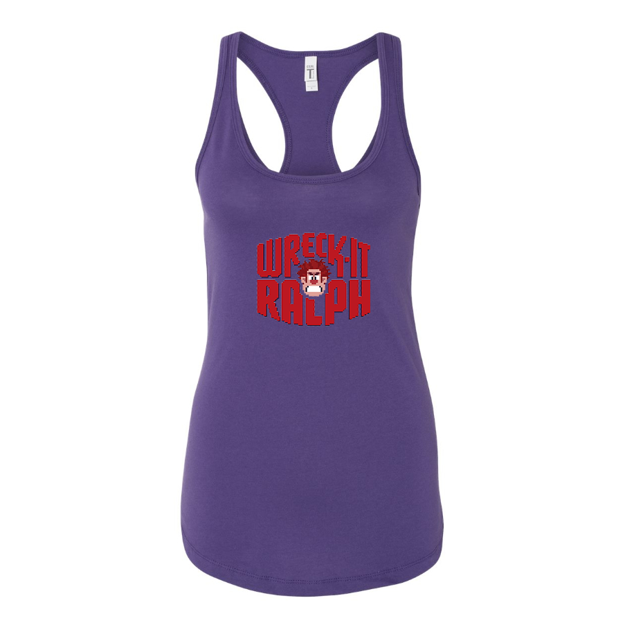 Women's Wreck-It Ralph Racerback Tank Top