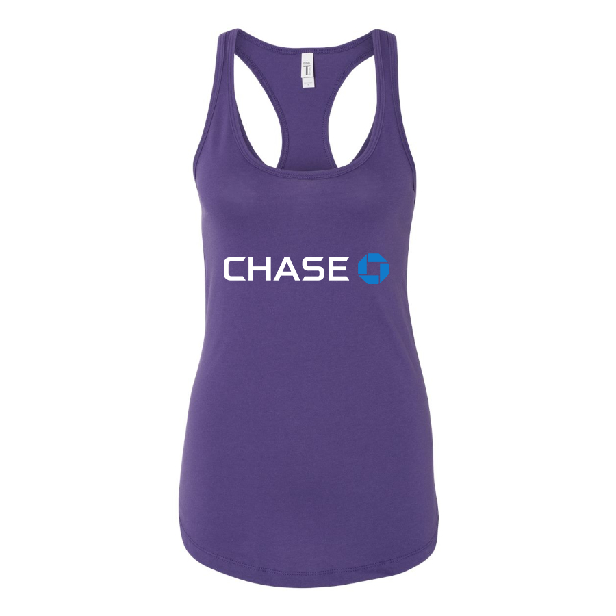 Women's Chase Bank Racerback Tank Top