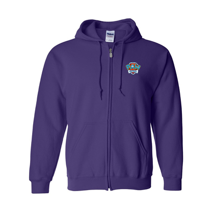 Men's Paw Patrol Gildan Heavy Blend Full-Zip Hooded Sweatshirt