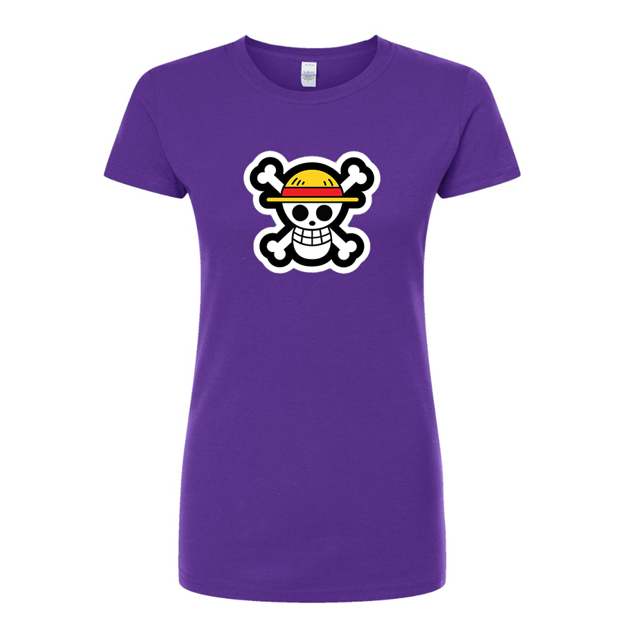 Women's StrawHat Round Neck T-Shirt