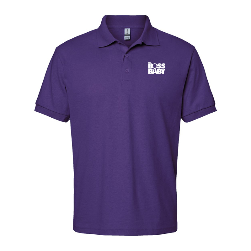 Men's Boss Baby Gildan Dry Blend Jersey Polo